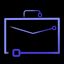 Graphics depicting a briefcase.