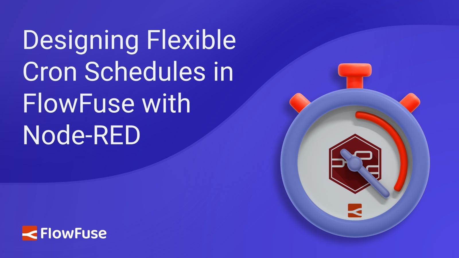 Image representing Designing Flexible Cron Schedules in FlowFuse with Node-RED